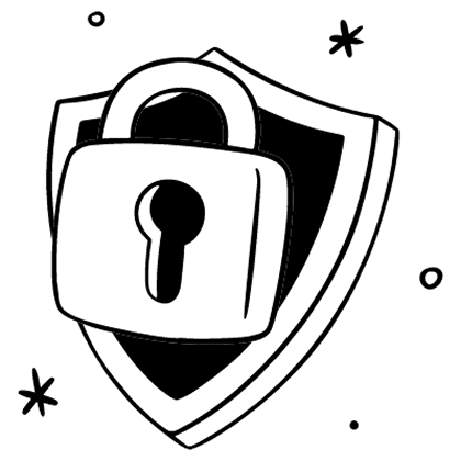 BragBook encrypts and protects your work data with full export and delete control