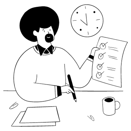Illustration for documenting work wins showing a simple system for tracking accomplishments throughout the year